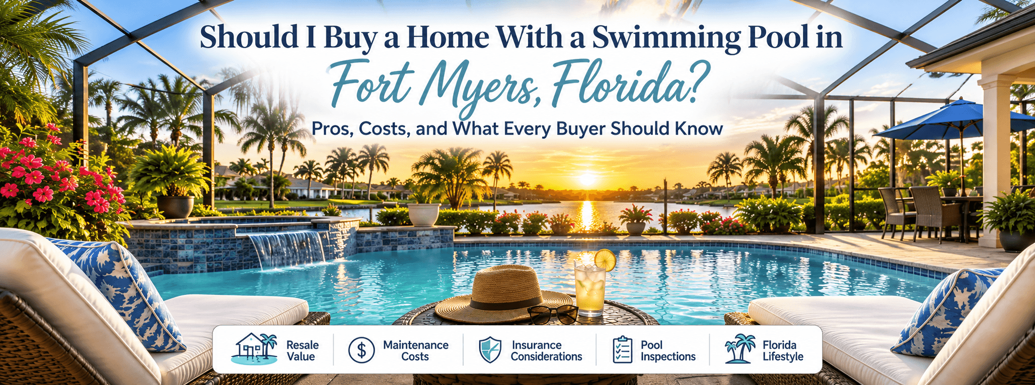 Should I Buy a Home With a Swimming Pool in Fort Myers, Florida? Pros, Costs, and What Every Buyer Should Know