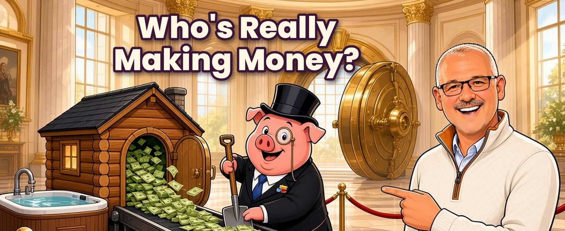 Bobby Spent $500,000 on a Cabin With One Bedroom. Guess Who Gets Paid First?