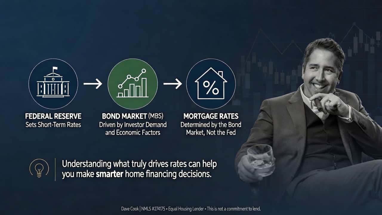 The Fed Doesn't Control Mortgage Rates