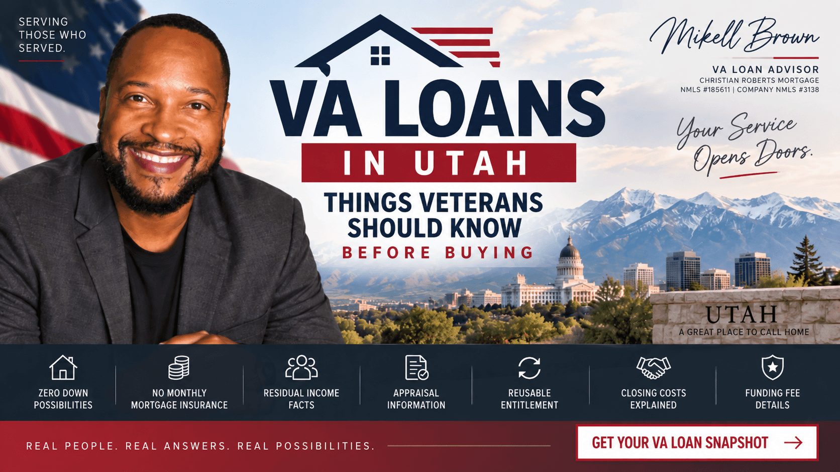 VA Loans in Utah: Things Veterans Should Know Before Buying