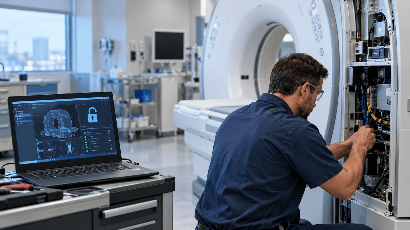 When Software Locks Stand Between You and Repairing Medical Equipment