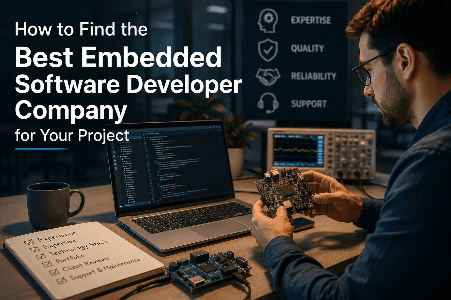 How to Find the Best Embedded Software Developer Company for Your Project