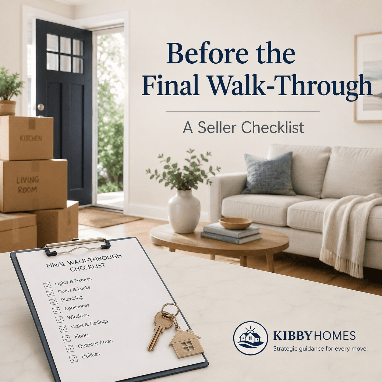 Final Walk-Through: The Seller's Checklist