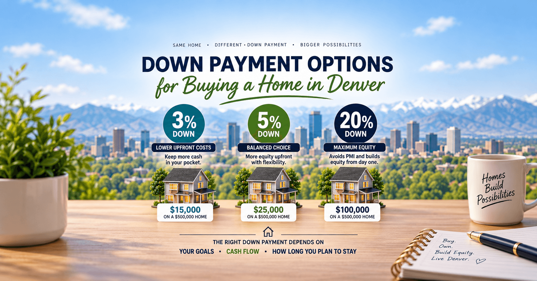 Can You Buy a House in Denver With 3% or 5% Down?