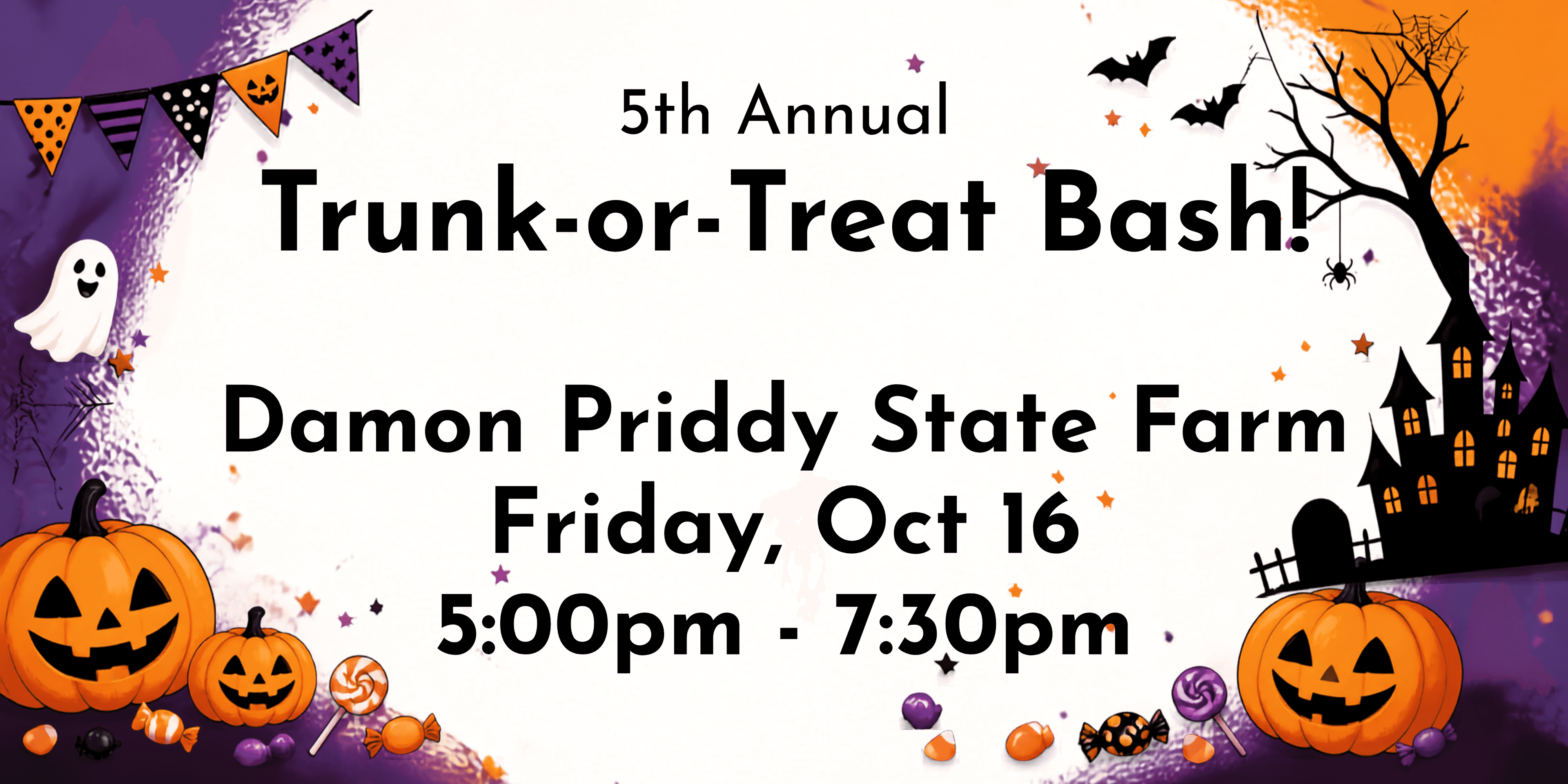 5th Annual Trunk-or-Treat Bash!