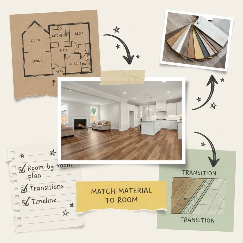 Flooring Remodel in Northern Virginia: Planning, Materials, and Process