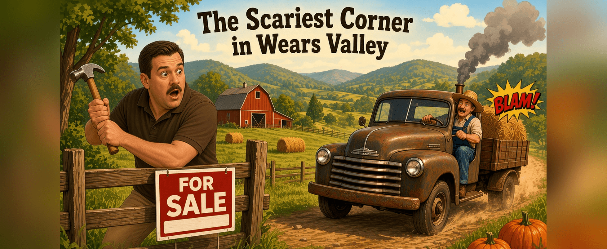 A Realtor, a Hammer, and the Scariest Corner in Wears Valley 🎃