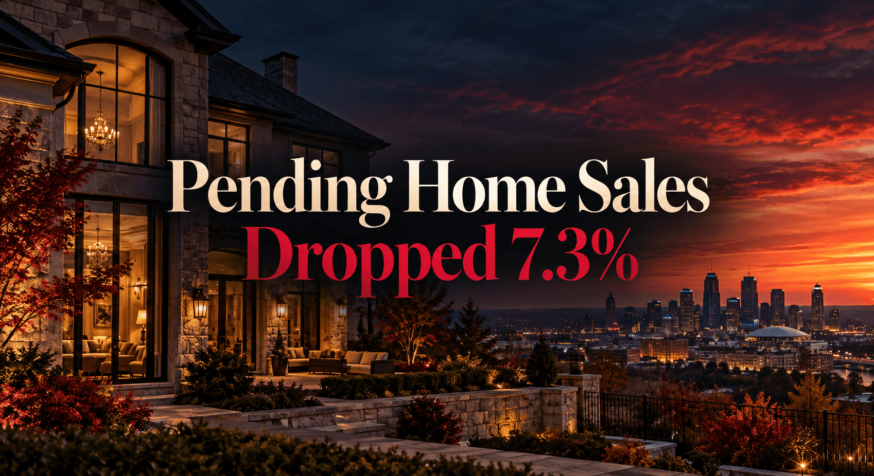 Pending Home Sales Drop 7.3%: What It Means for Kansas City