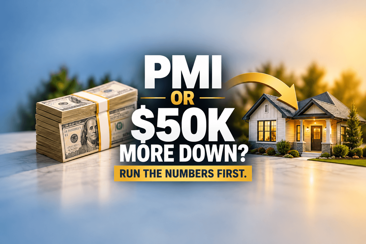Putting 20% Down Just to Avoid PMI? Do the Math First.