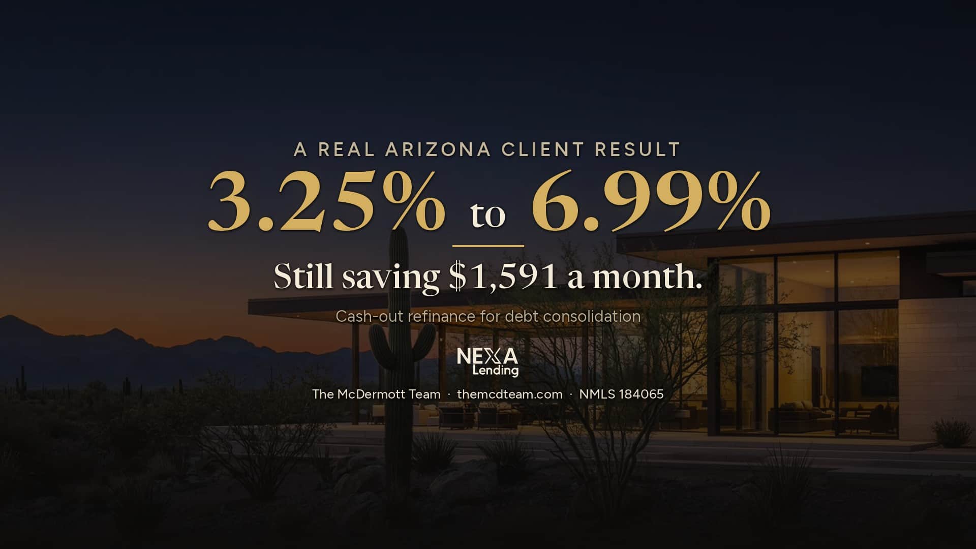 Why a Client Gave Up a 3.25% Rate to Save $1,591