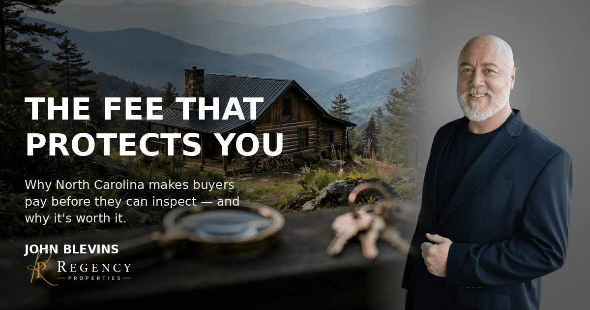 Why Does North Carolina Make Buyers Pay a Fee Just to Inspect a House?