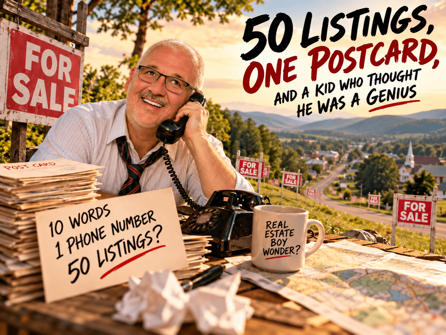 50 Listings, One Postcard, and a Kid Who Thought He Was a Genius