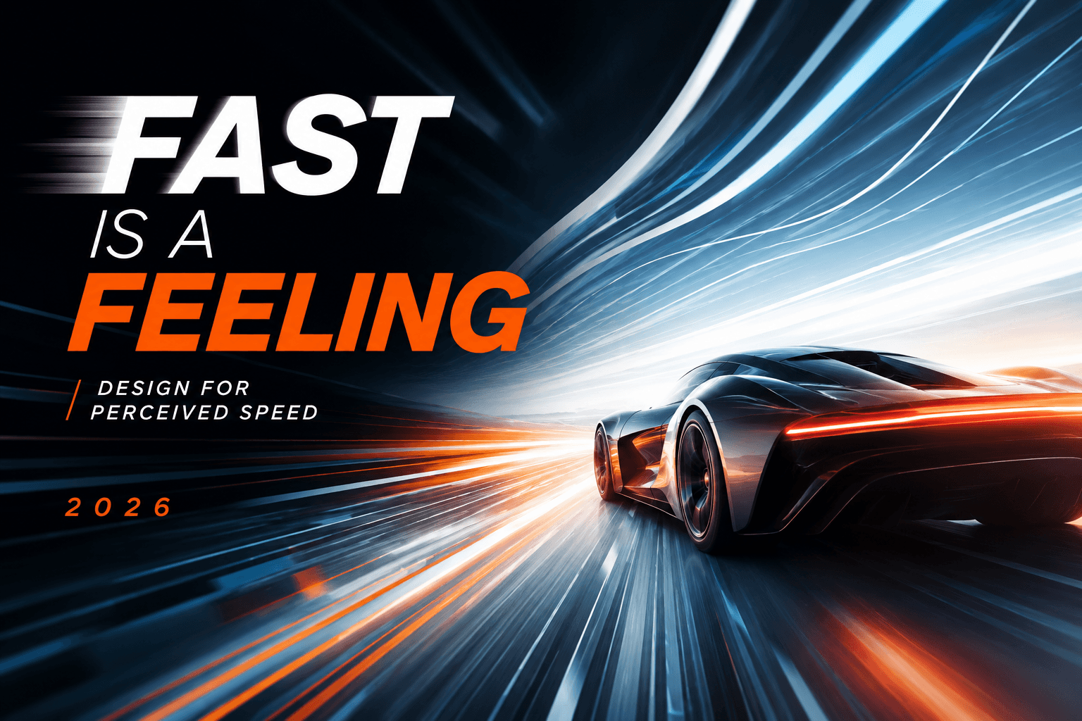 Fast Is a Feeling: Design for Perceived Speed in 2026