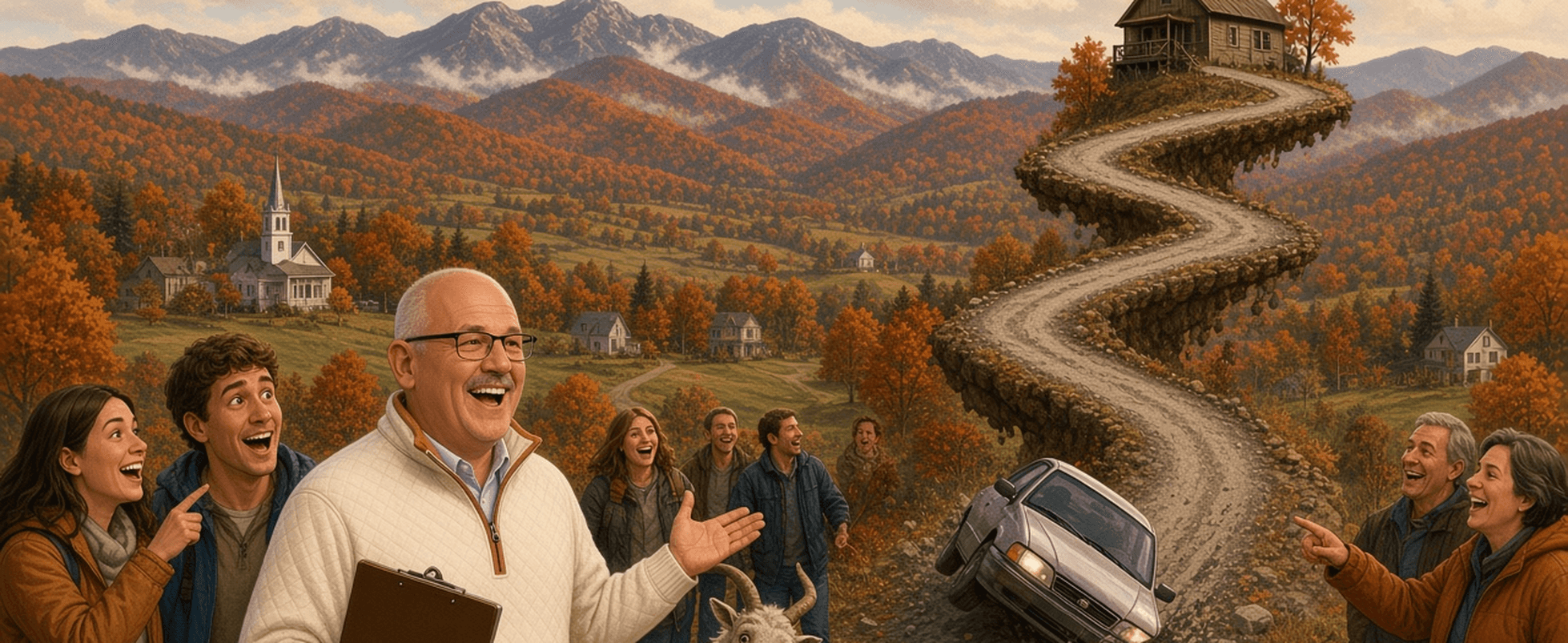 Driveways That Make a Mountain Goat Nervous: A Sevierville Realtor's Guide to Buying a Smoky Mountain Home or Cabin 🐐