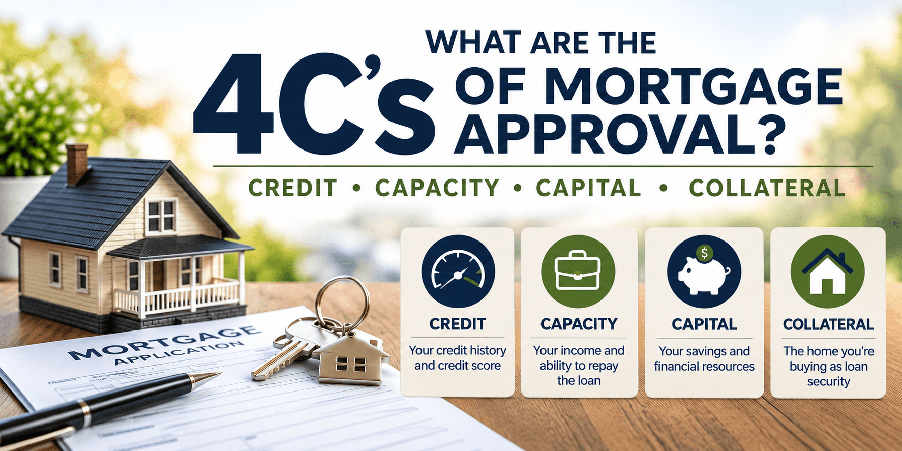 What Are the 4 C's of Mortgage Approval? Everything Home Buyers Need to Know