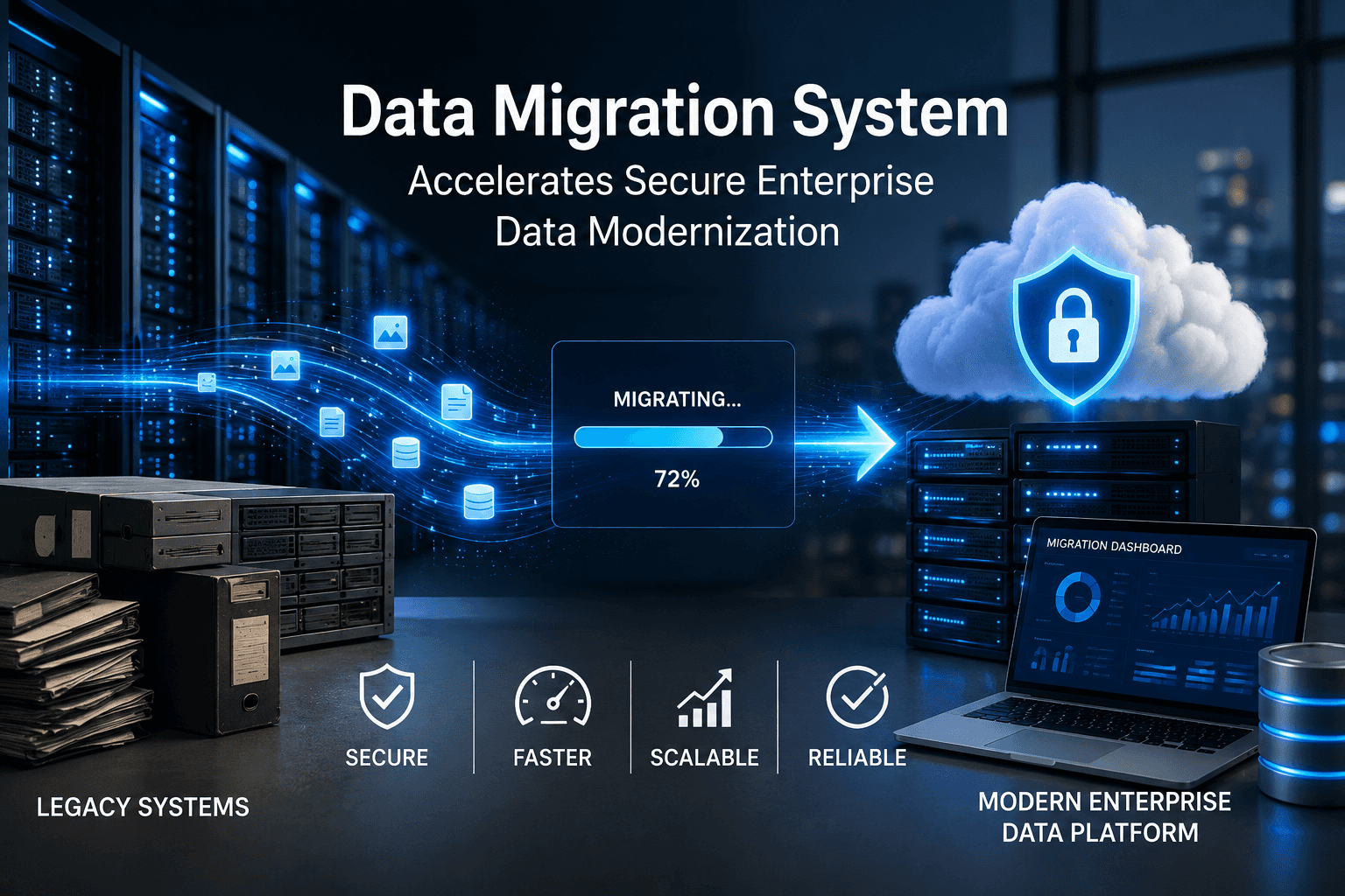 Data Migration System Accelerates Secure Enterprise Data Modernization