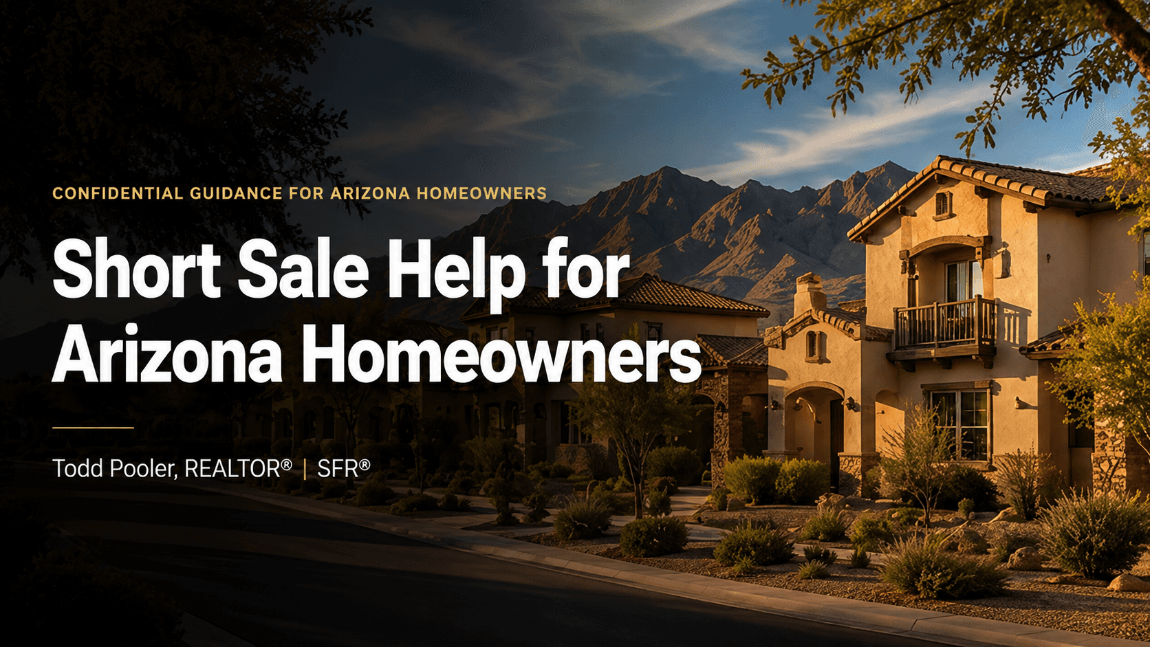 Arizona Short Sales: Know Your Options Before You Sell