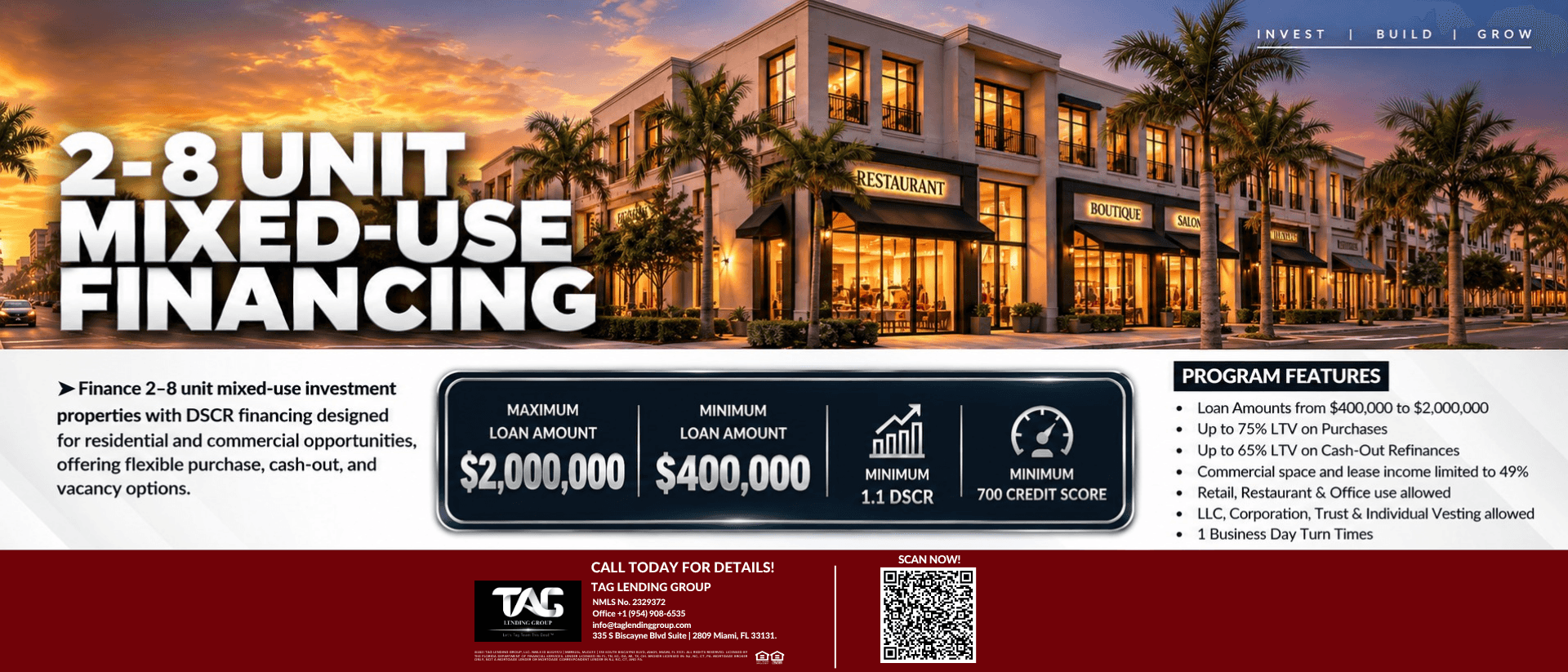 Residential + Commercial Investment Property: Mixed-Use Financing