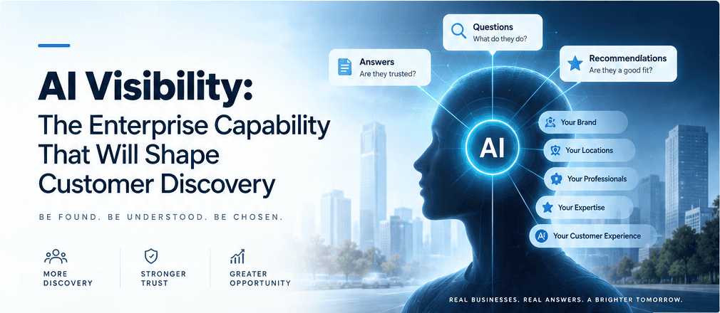 AI Visibility: The Enterprise Capability That Will Shape Customer Discovery