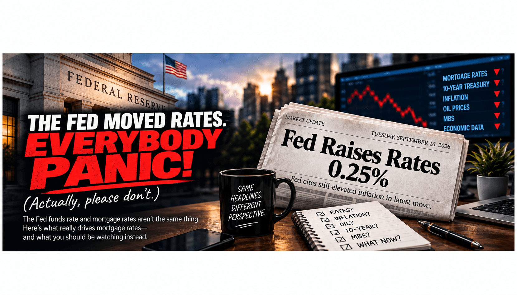 The Fed Moved Rates. Everybody Panic! (Actually, Please Don’t.)