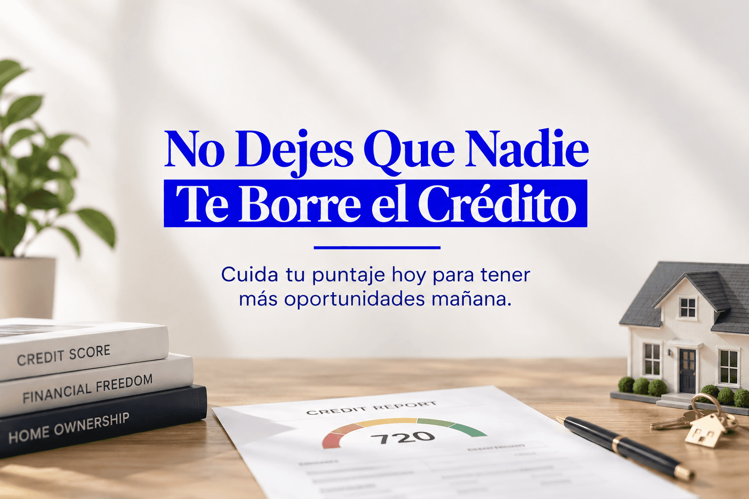 No Dejes Que Nadie Te Borre el Crédito: Cuida Tu Puntaje Antes de Solicitar un Préstamo