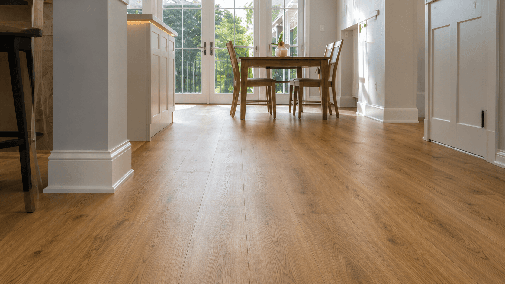 What kind of subfloor do Northern Virginia homes have?