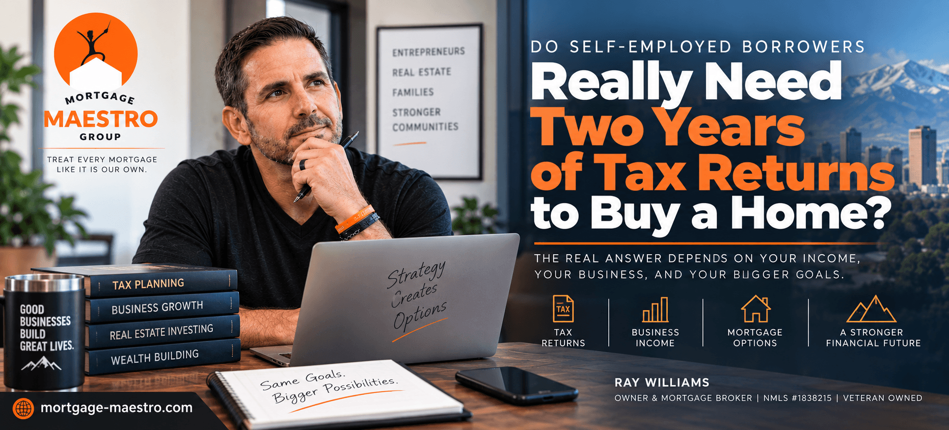 Do Self-Employed Borrowers Really Need Two Years of Tax Returns to Buy a Home?