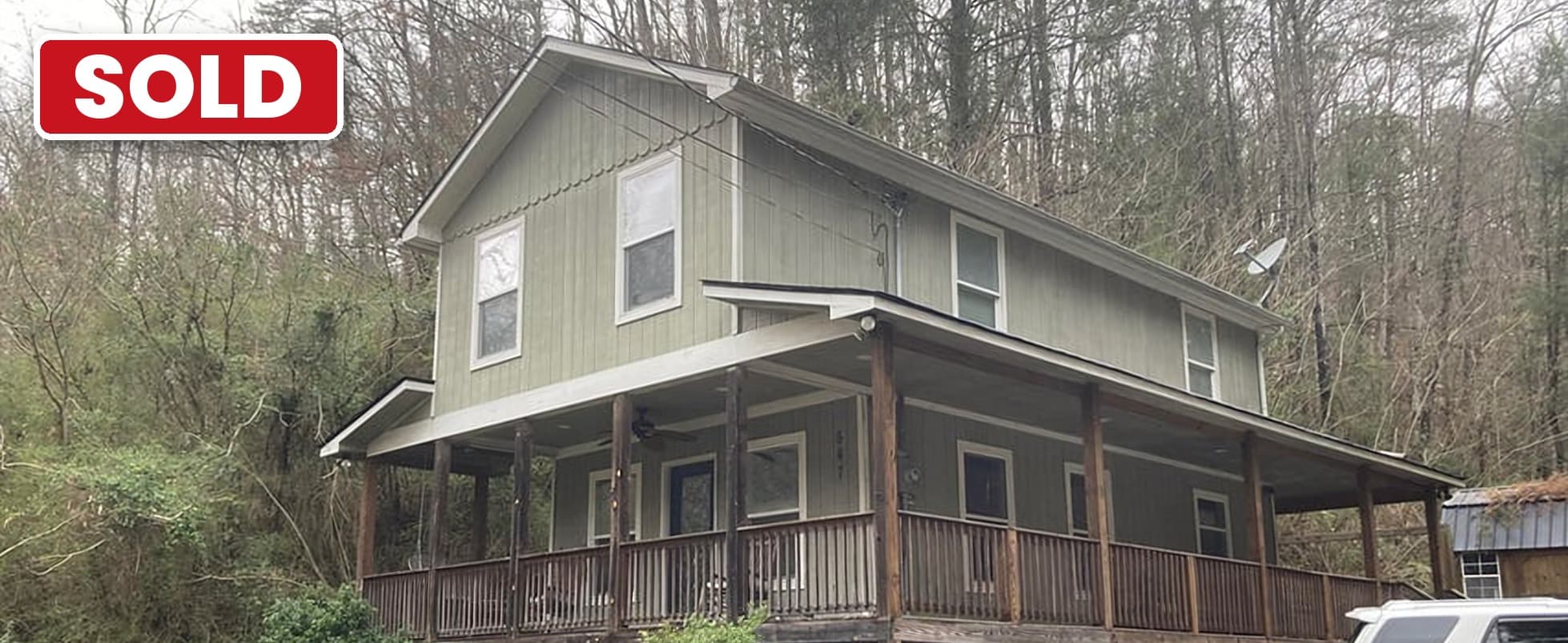 Pigeon Forge Cabin on 12 Acres Sold in 4 Days ⛰️