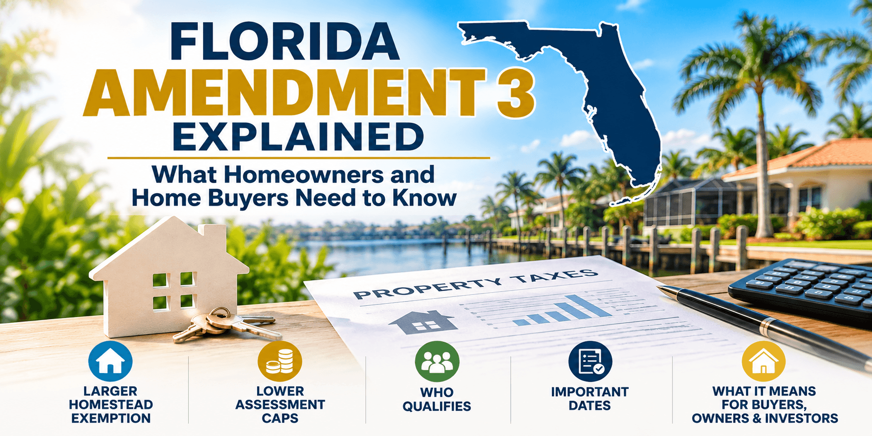 Florida Amendment 3 Explained: What Homeowners and Home Buyers Need to Know