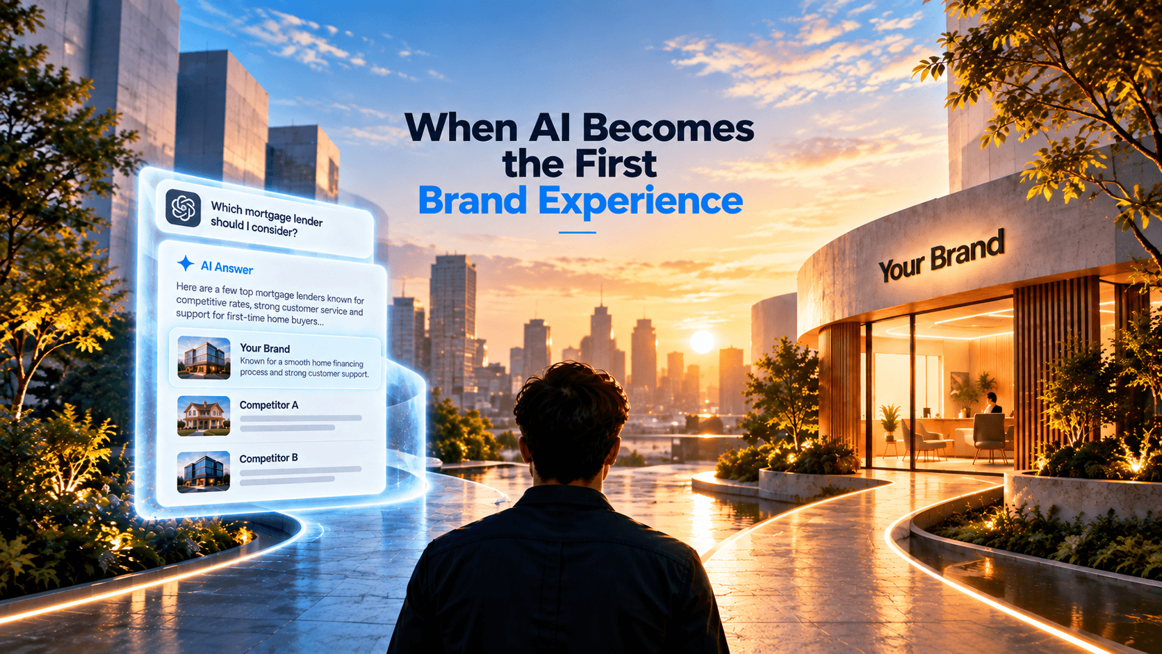 When AI Becomes the First Brand Experience