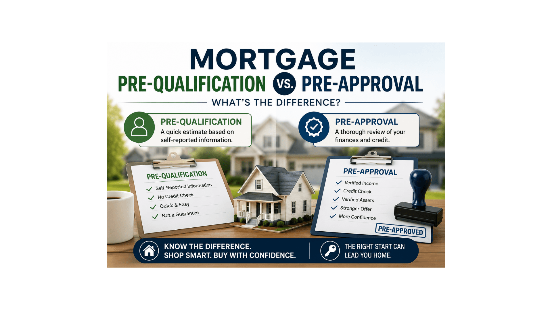 Mortgage Pre-Qualification vs. Pre-Approval: What's the Difference?