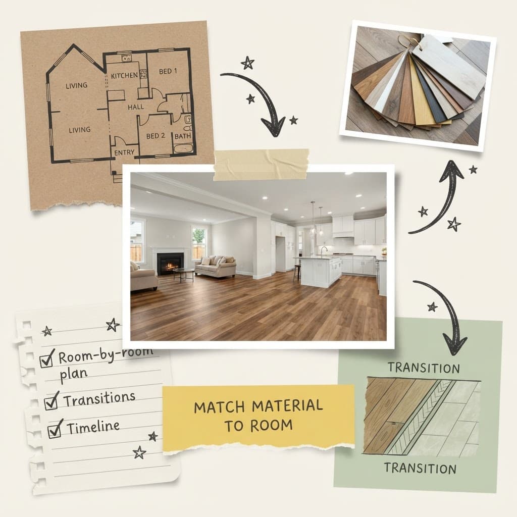 Flooring Remodel in Northern Virginia: Planning, Materials, and Process