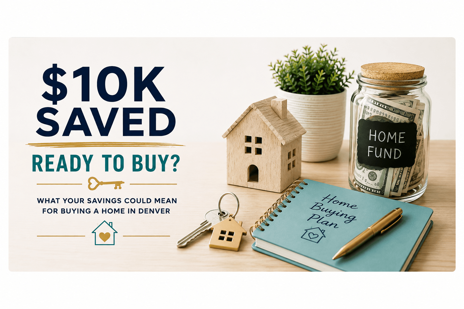 Can $10K in savings be enough to buy a Denver home?