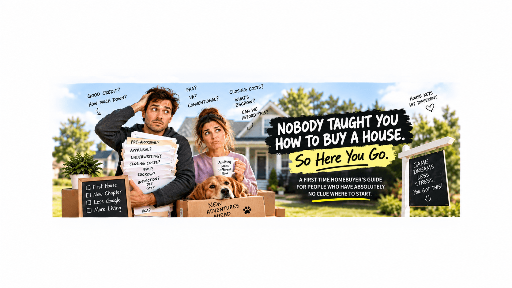 Nobody Taught You How to Buy a House. So Here You Go