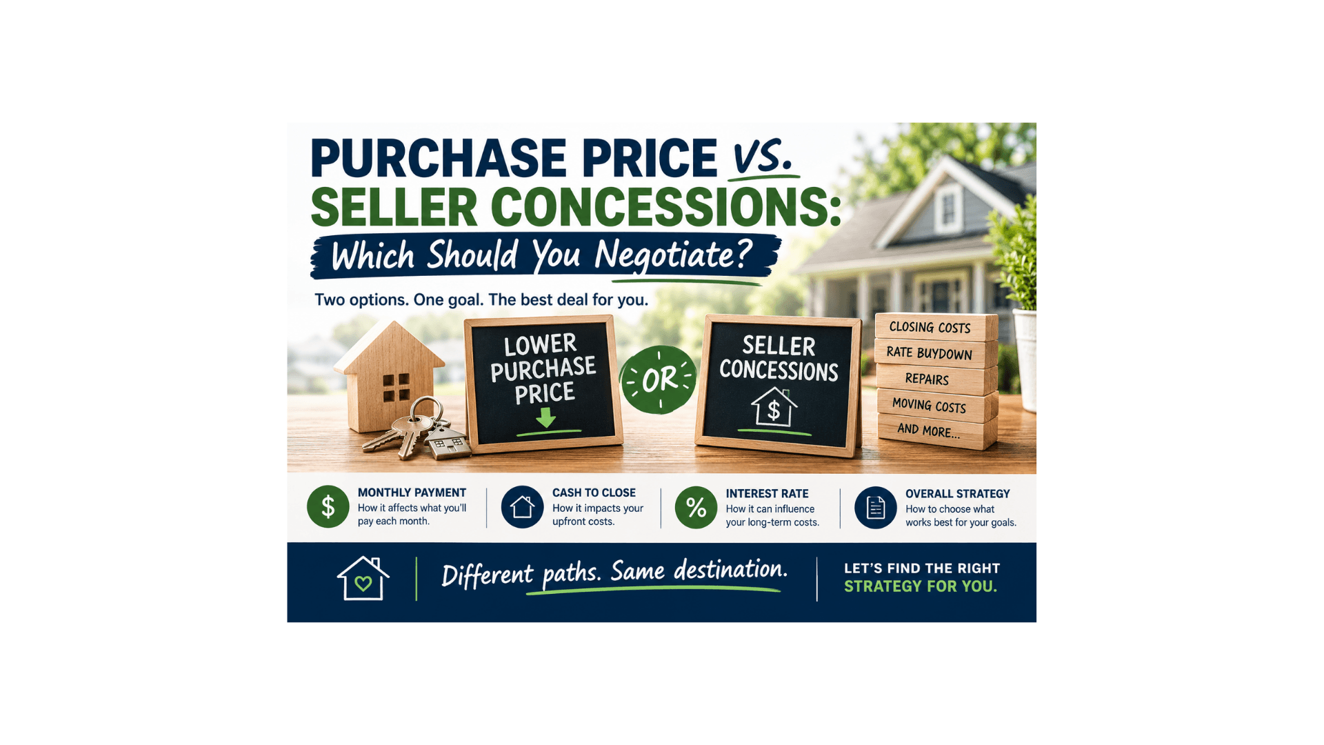 Purchase Price vs. Seller Concessions: Which Should You Negotiate?