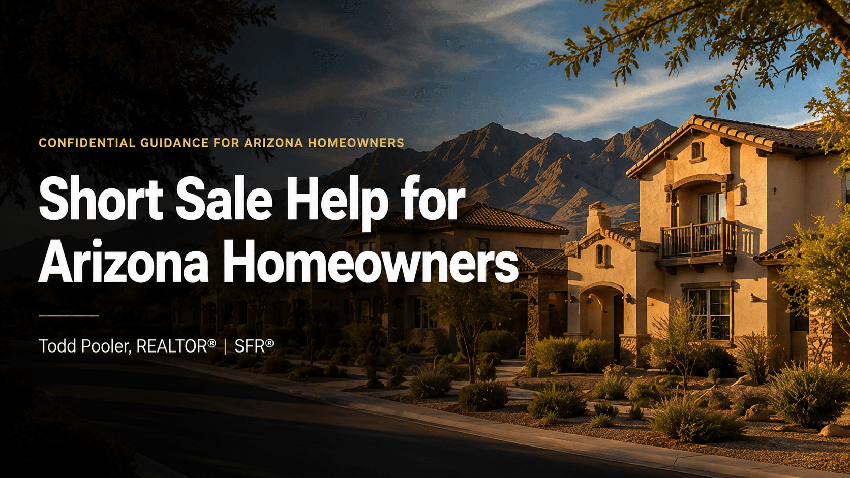 Arizona Short Sales: Know Your Options Before You Sell