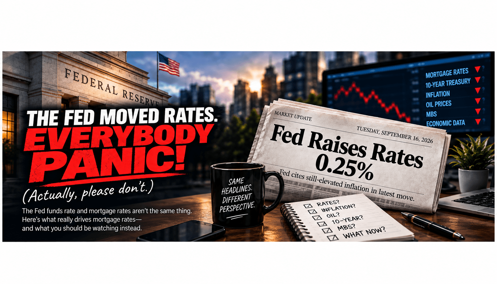 The Fed Moved Rates. Everybody Panic! (Actually, Please Don’t.)