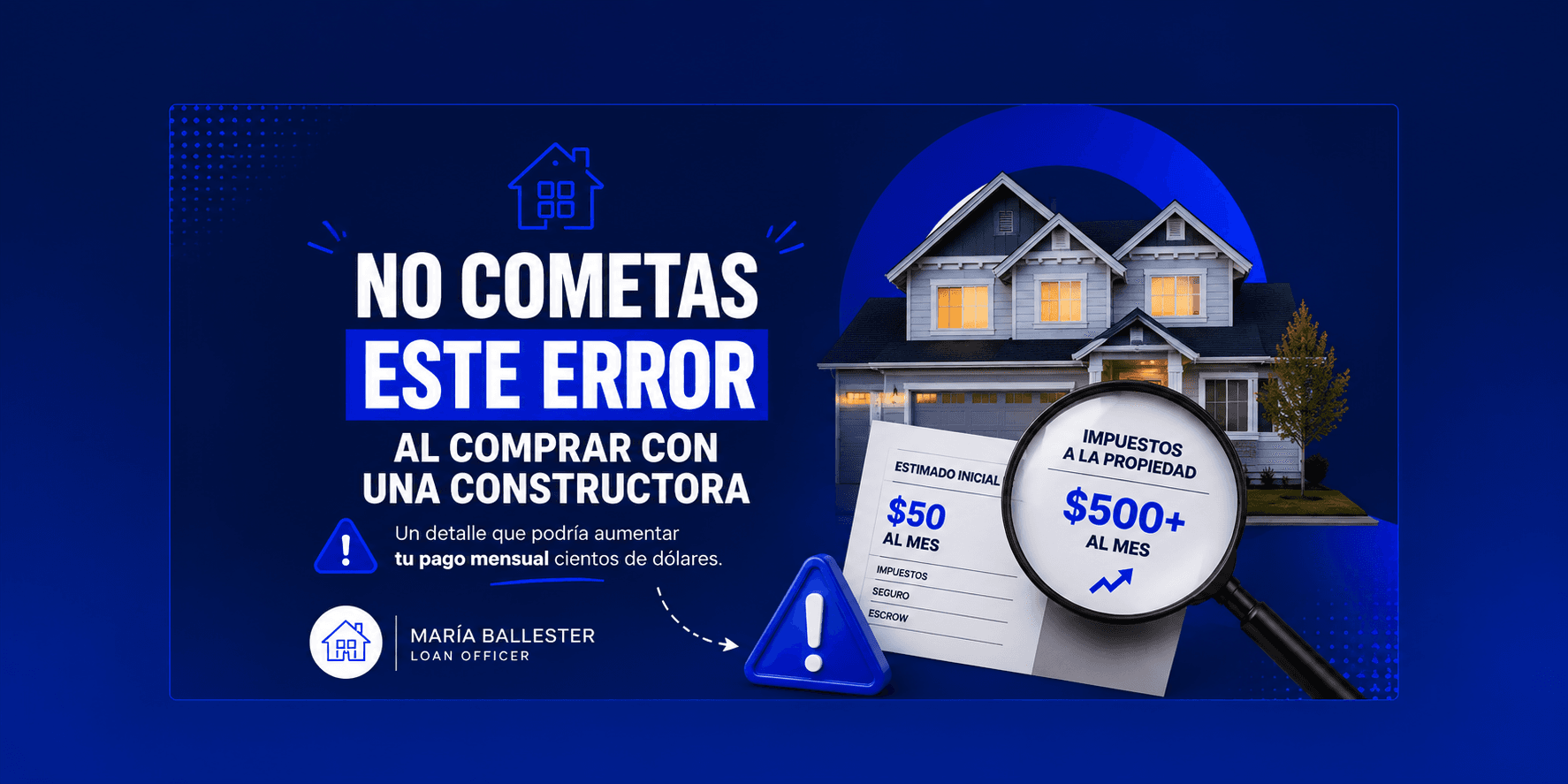 No cometas este error al comprar una casa nueva 🏡⚠️